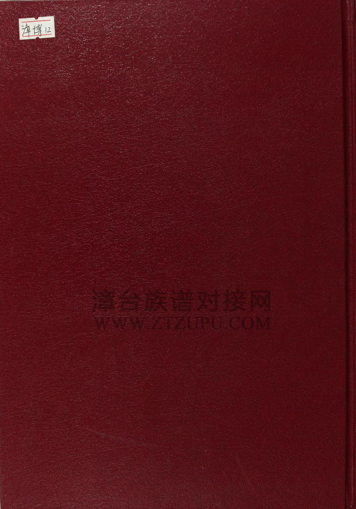 《漳州市龙文区 湘桥族谱》