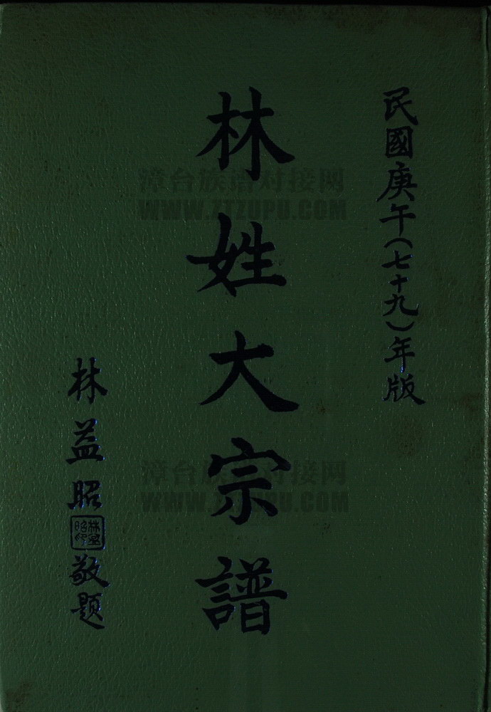 《林姓大宗谱（林益昭）》