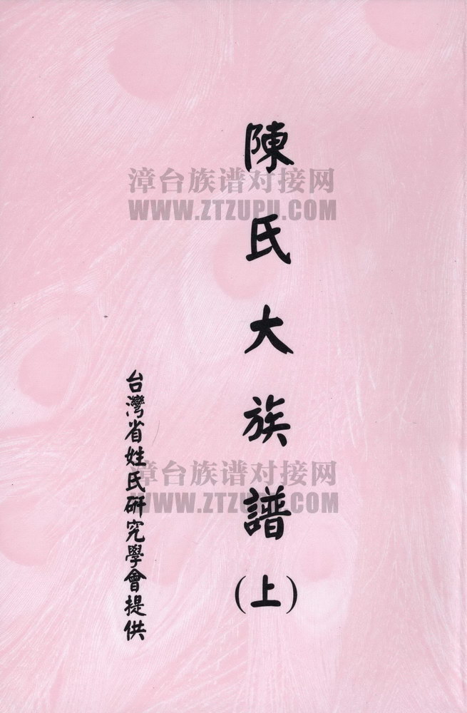 《陈氏大族谱（上、下册）》