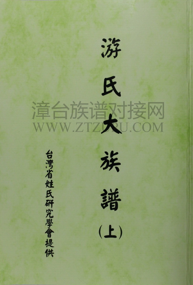 《游氏大族谱（上）》